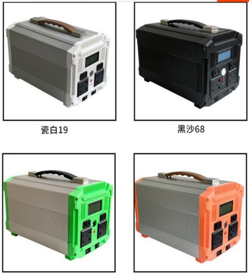 5A Li Ion Power Station, น้ำหนักเบา 600W Outdoor Portable Power Station
