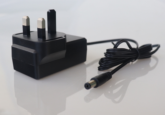 แหล่งจ่ายไฟ 24v Ac Dc อะแดปเตอร์ติดผนัง 600ma ปลั๊กอังกฤษสำหรับเครื่องกวาด