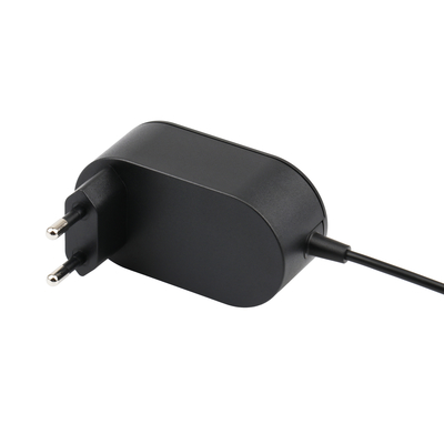 KC ปลั๊กเอาต์พุตอะแดปเตอร์ไฟ AC DC, อะแดปเตอร์ไฟ 30V DC 800mA ประสิทธิภาพระดับ VI