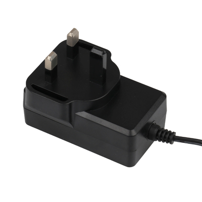 อะแดปเตอร์ Ac Dc เอาต์พุต 24v IEC61558 ได้รับการรับรองพร้อมปลั๊กอังกฤษสำหรับเครื่องฟอกอากาศ