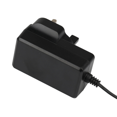 อะแดปเตอร์ Ac Dc เอาต์พุต 24v IEC61558 ได้รับการรับรองพร้อมปลั๊กอังกฤษสำหรับเครื่องฟอกอากาศ